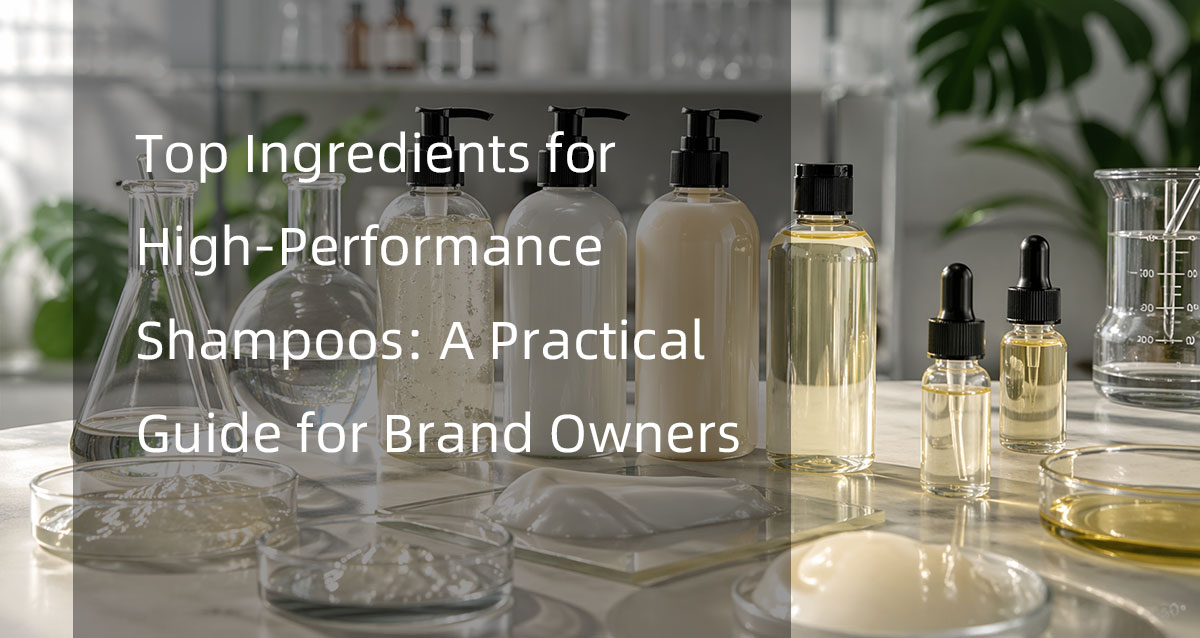 top ingredients for high performance shampoos